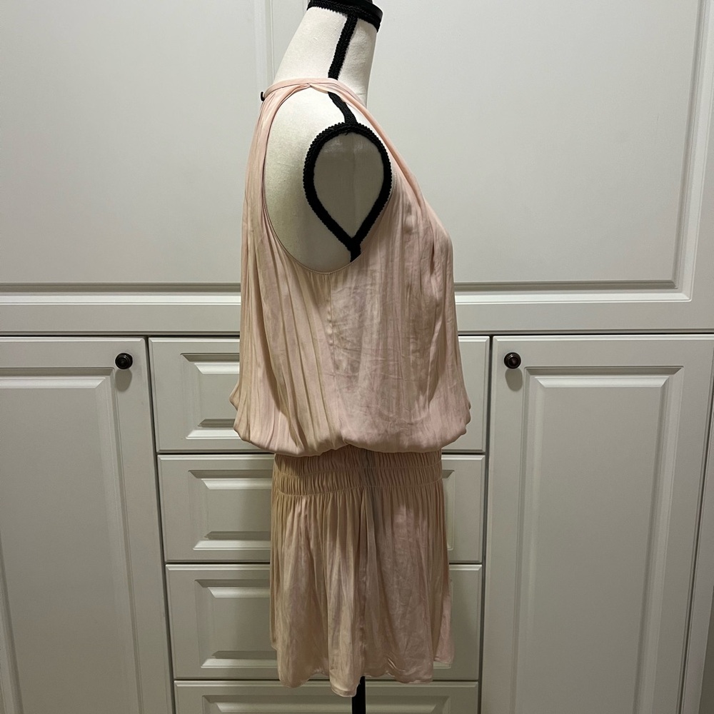 *New Ramy Brook Paris halter top |smocked waist Dress Sz Small - Picture 4 of 7
